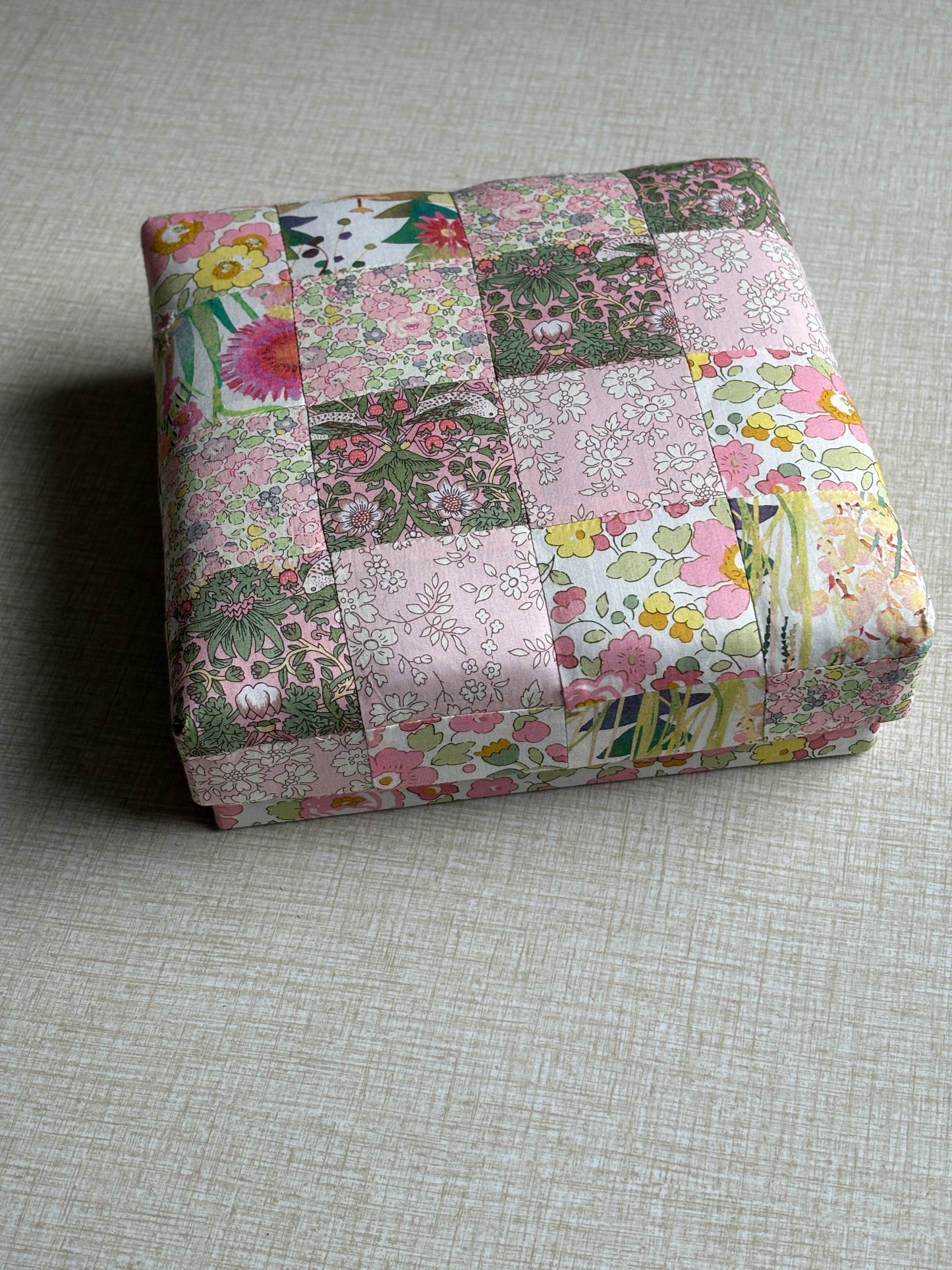 Stofæske - Quilt rose (large)
