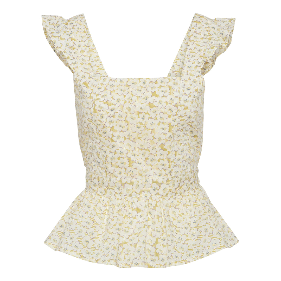 Maren top - gul