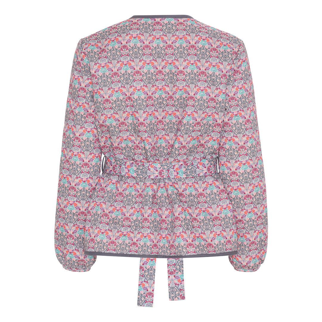 Medina quilted jakke - rød