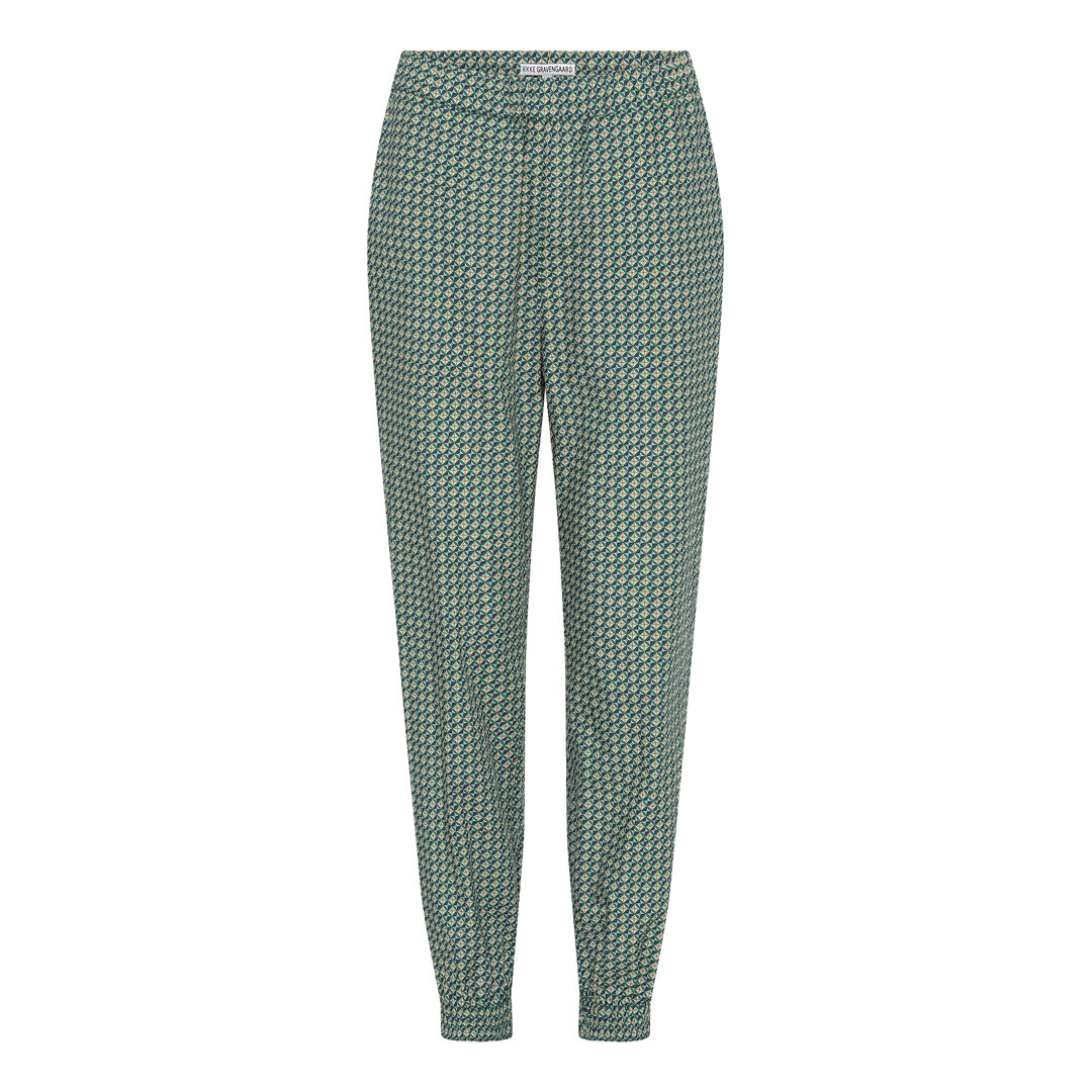 Heidi trousers - Green poplin