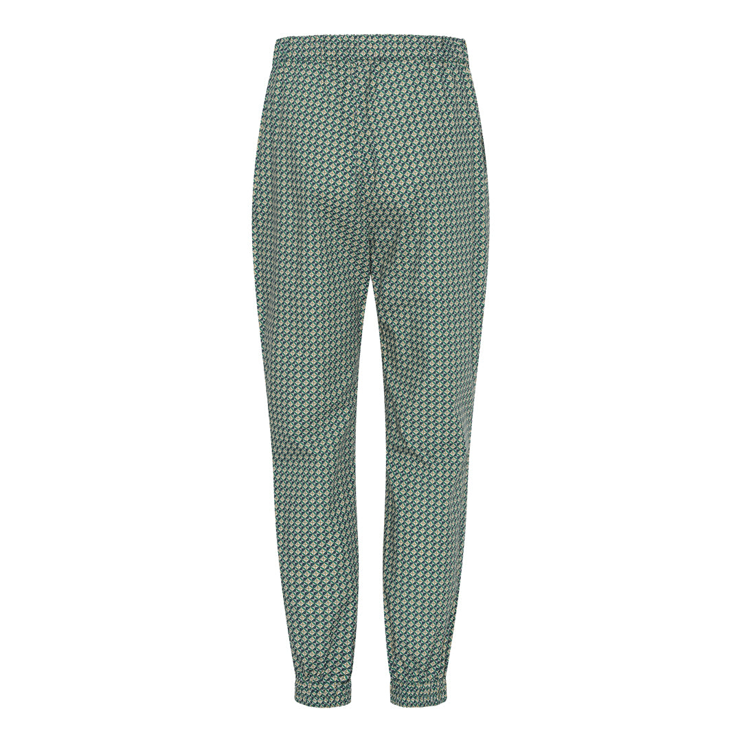 Heidi trousers - Green poplin
