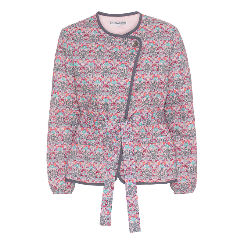 Red Medina quilted jacket